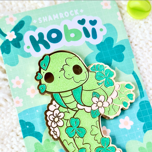 Shamrock Kobii - Enamel Pin