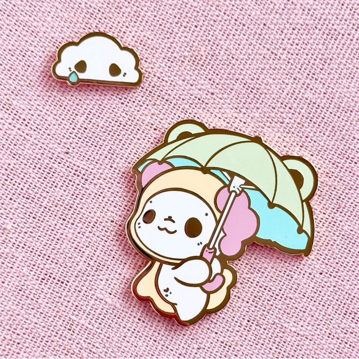 Rainy Day Lotls - Enamel Pin Set