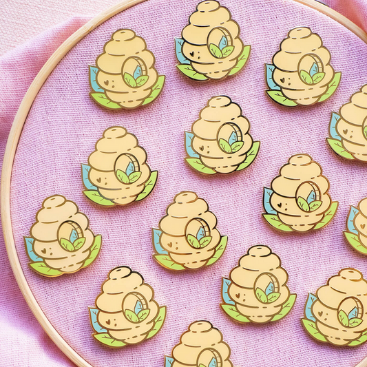 Beehive - Enamel Pin