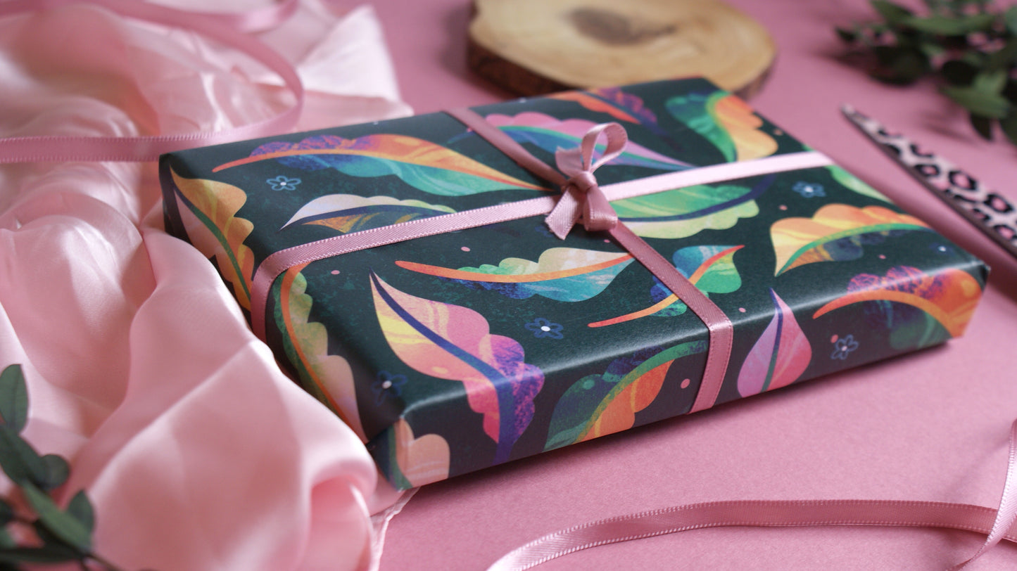 Statement Leaves - Gift Wrap