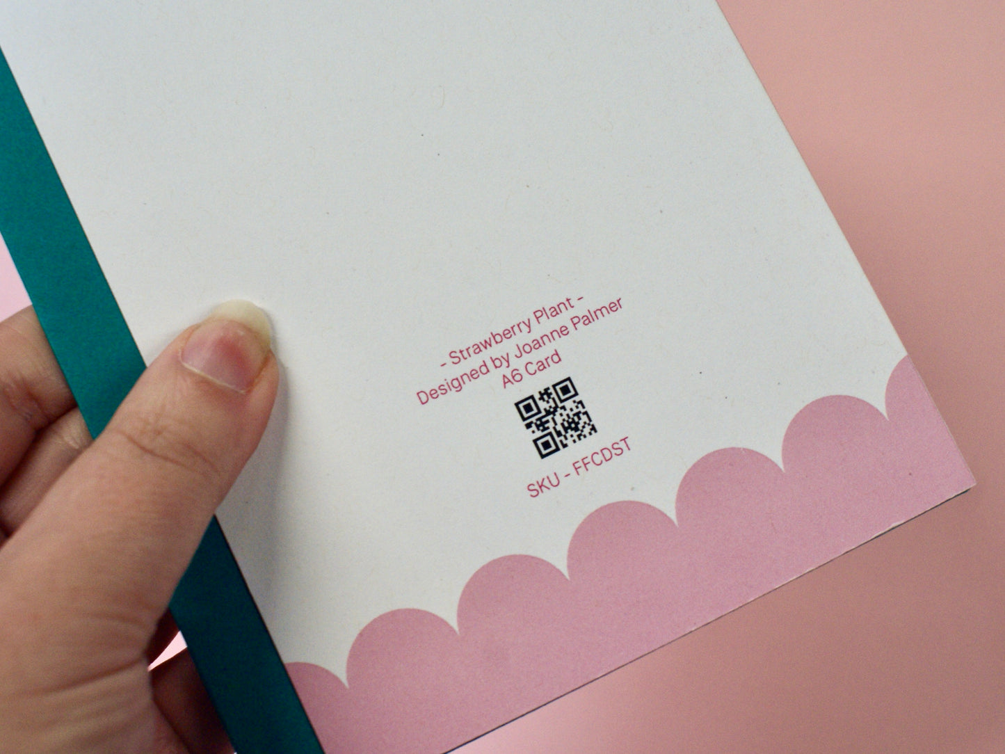 Strawberry Plant - A6 Card