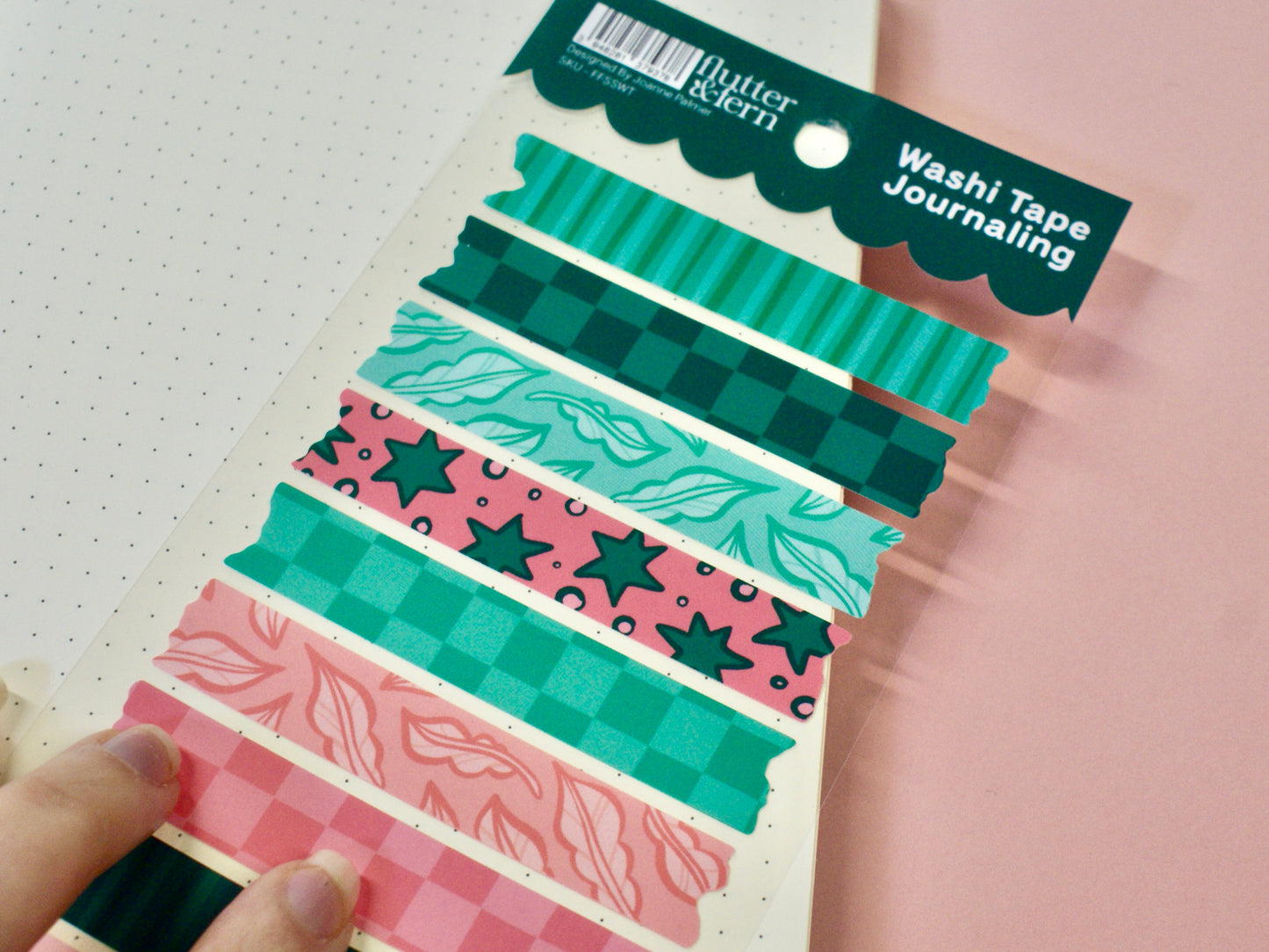 Washi Tape Journalling - Sticker Sheet