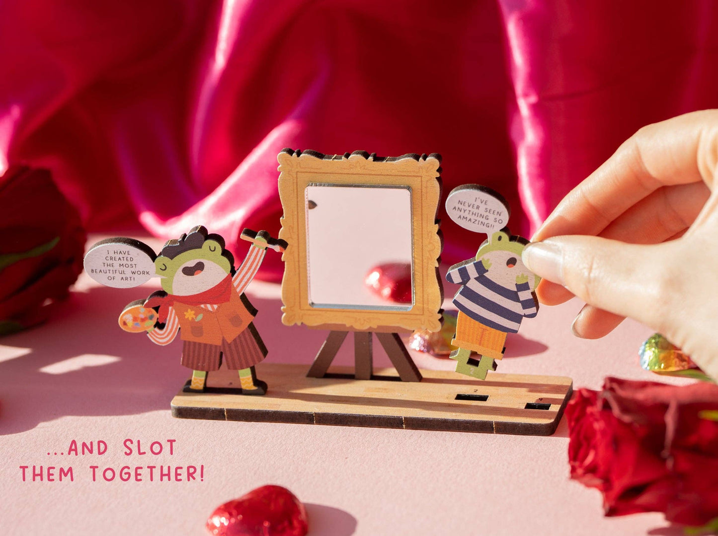 Work Of Art - Frogs - Pop Out Card