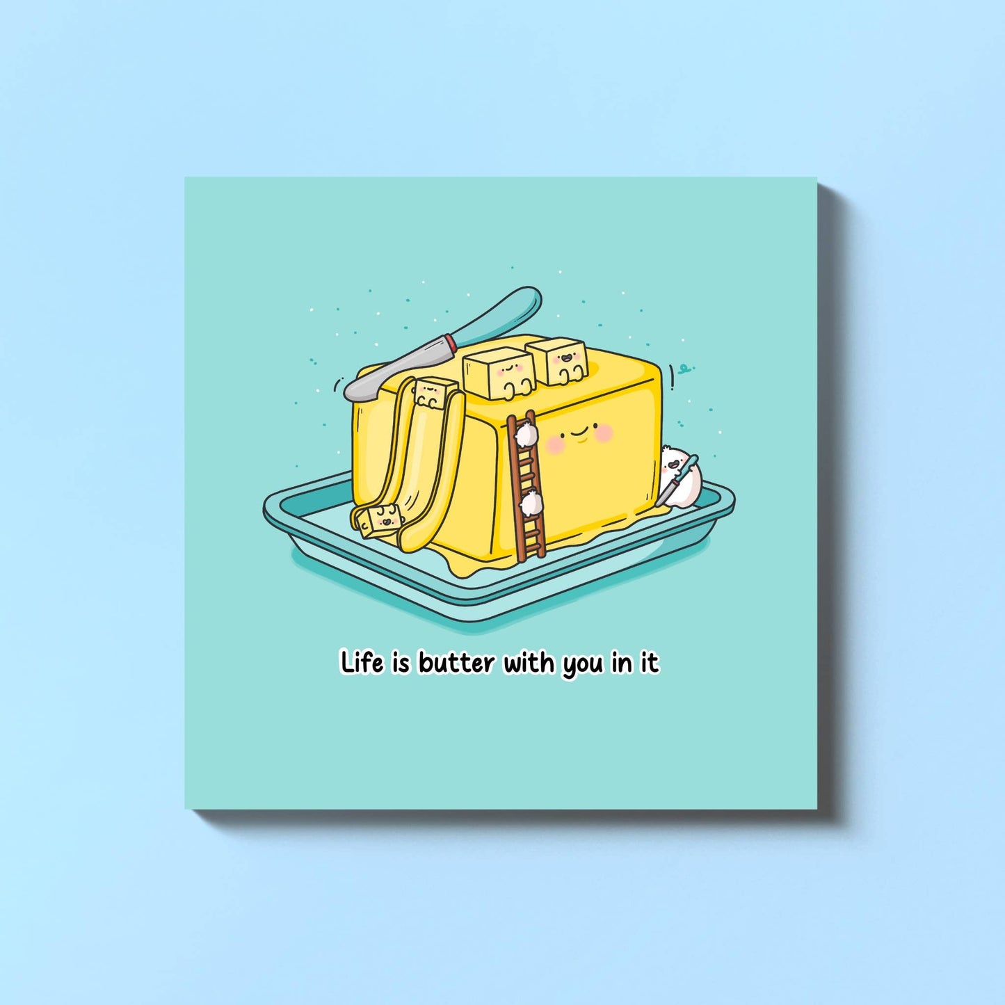 Butter - Square Card
