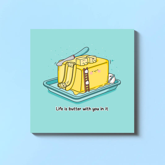 Butter - Square Card