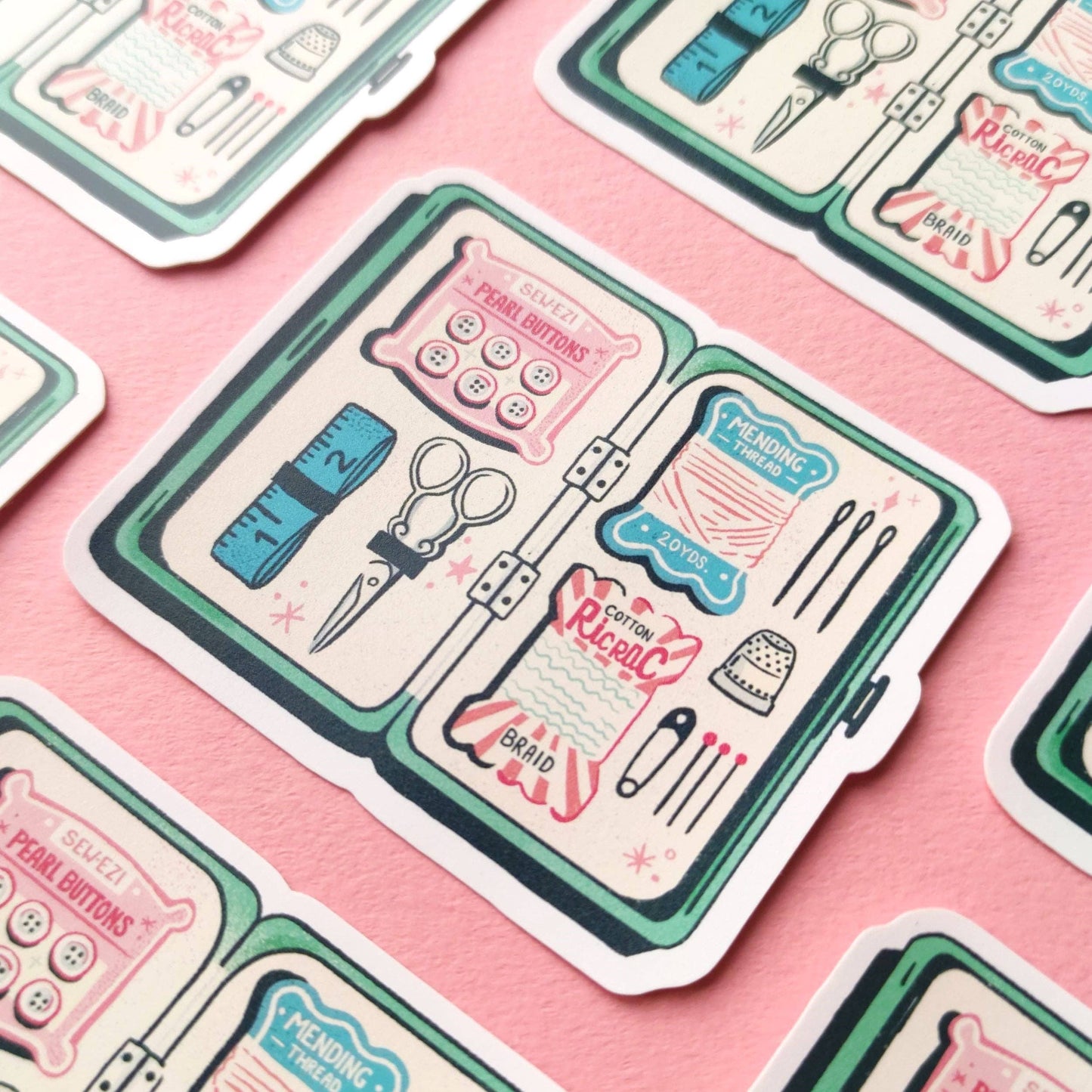 Sewing Kit - Sticker