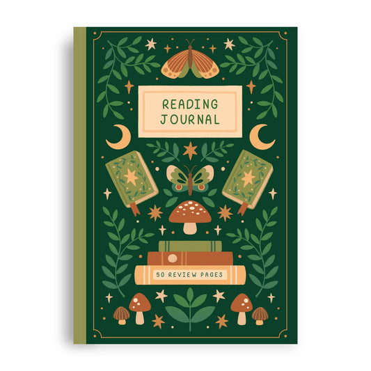 Reading Journal - Fantasy Forest – Review Notebook