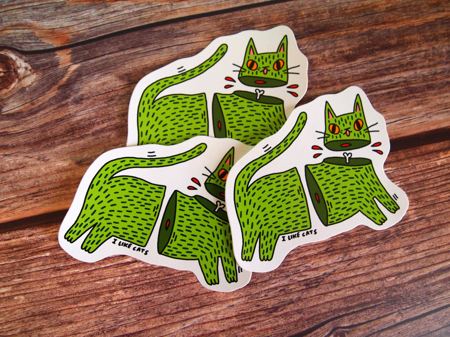 Zombie Cat - Sticker
