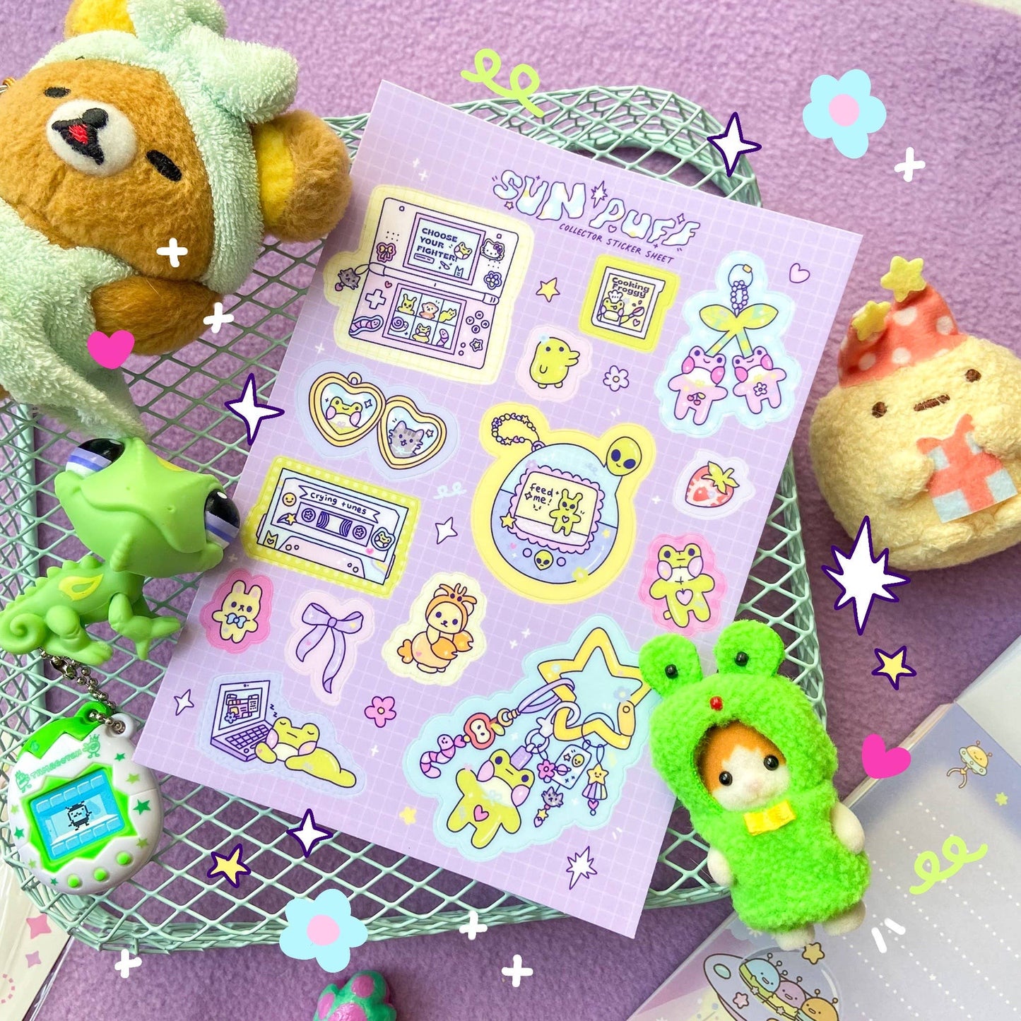 Trinket Collector - Sticker Sheet
