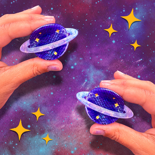 Planet Picasso - Mini Hair Claw