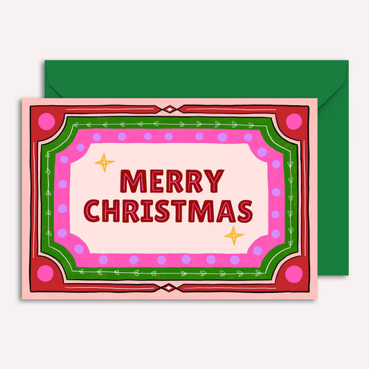 Merry Christmas - A6 Christmas Card