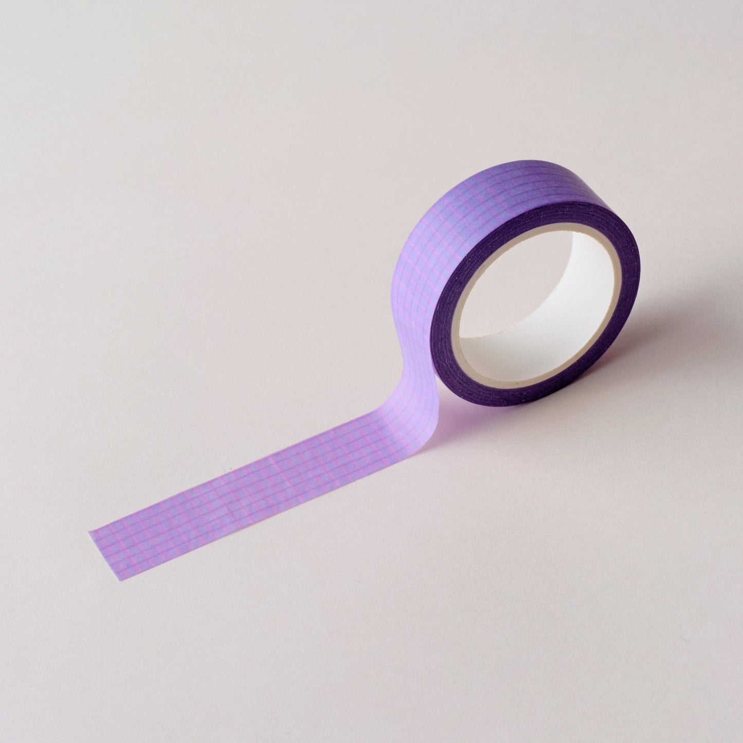 Purple Grid - Washi Tape