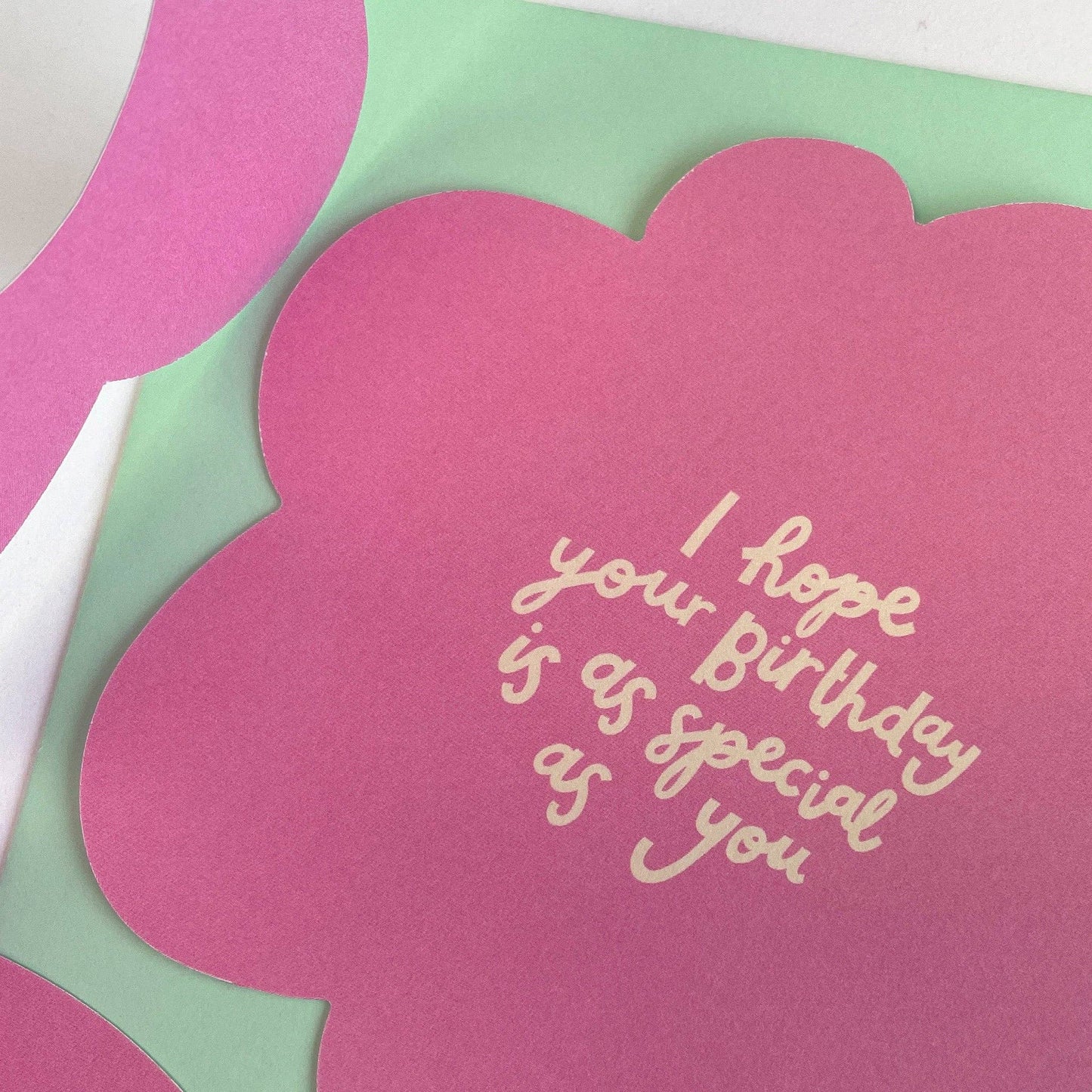 I Hope Your Birthday - A5 Card