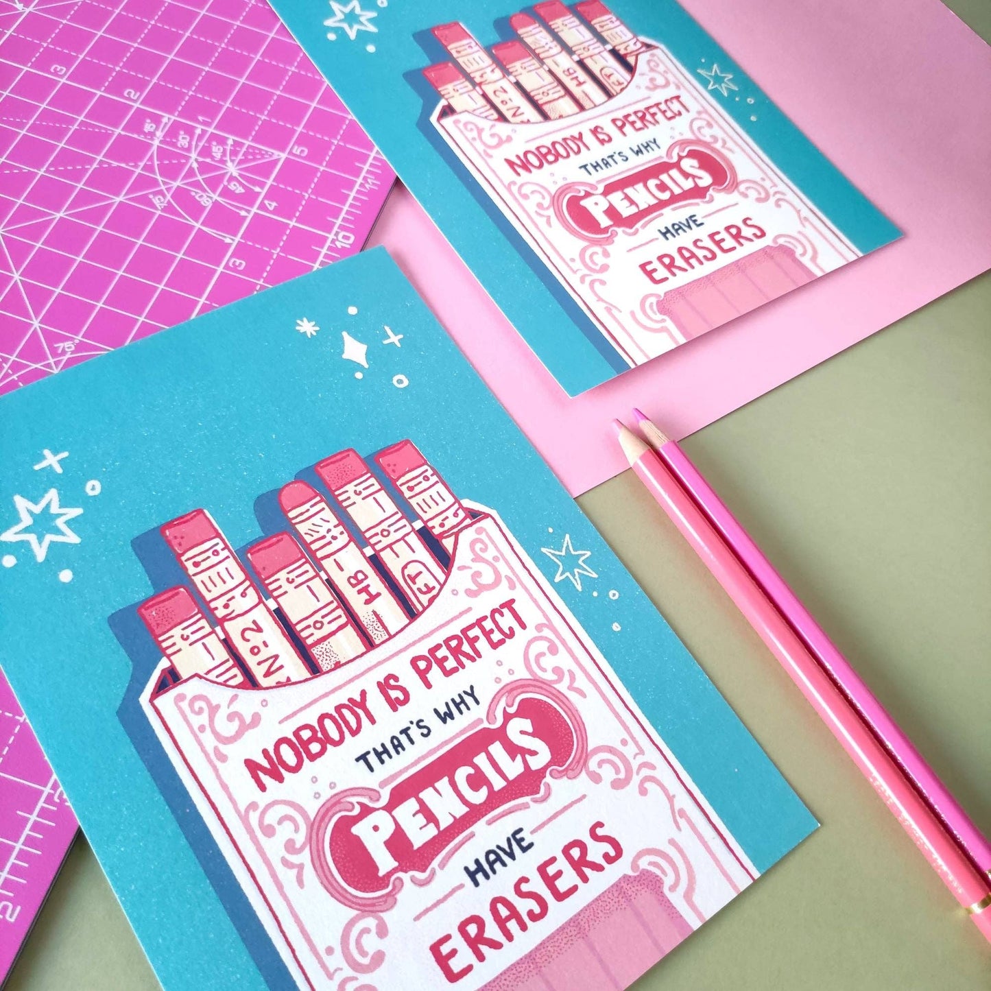 Pencils - A5 Print