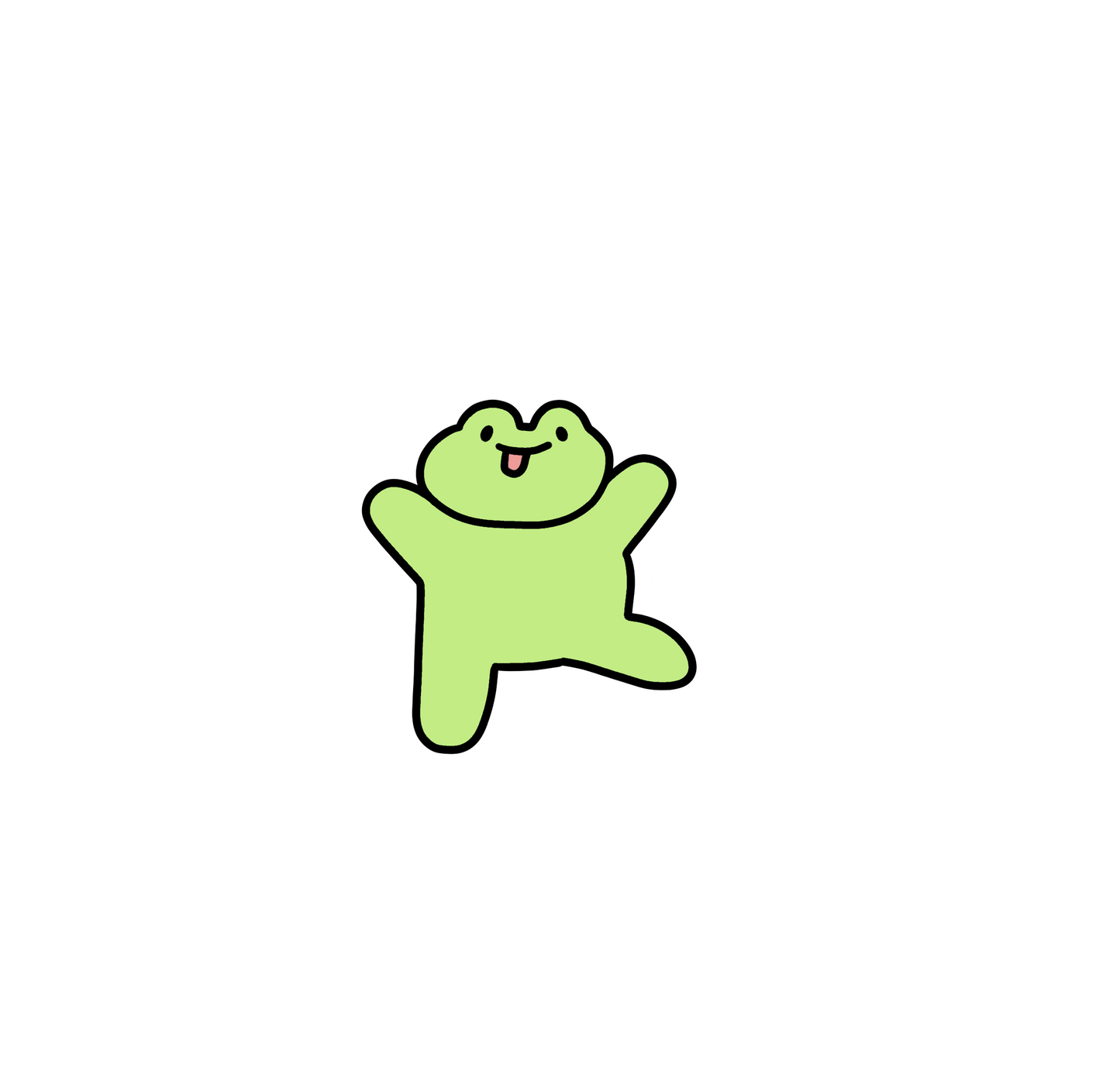 Rainbow Frogs - Sticker Pack