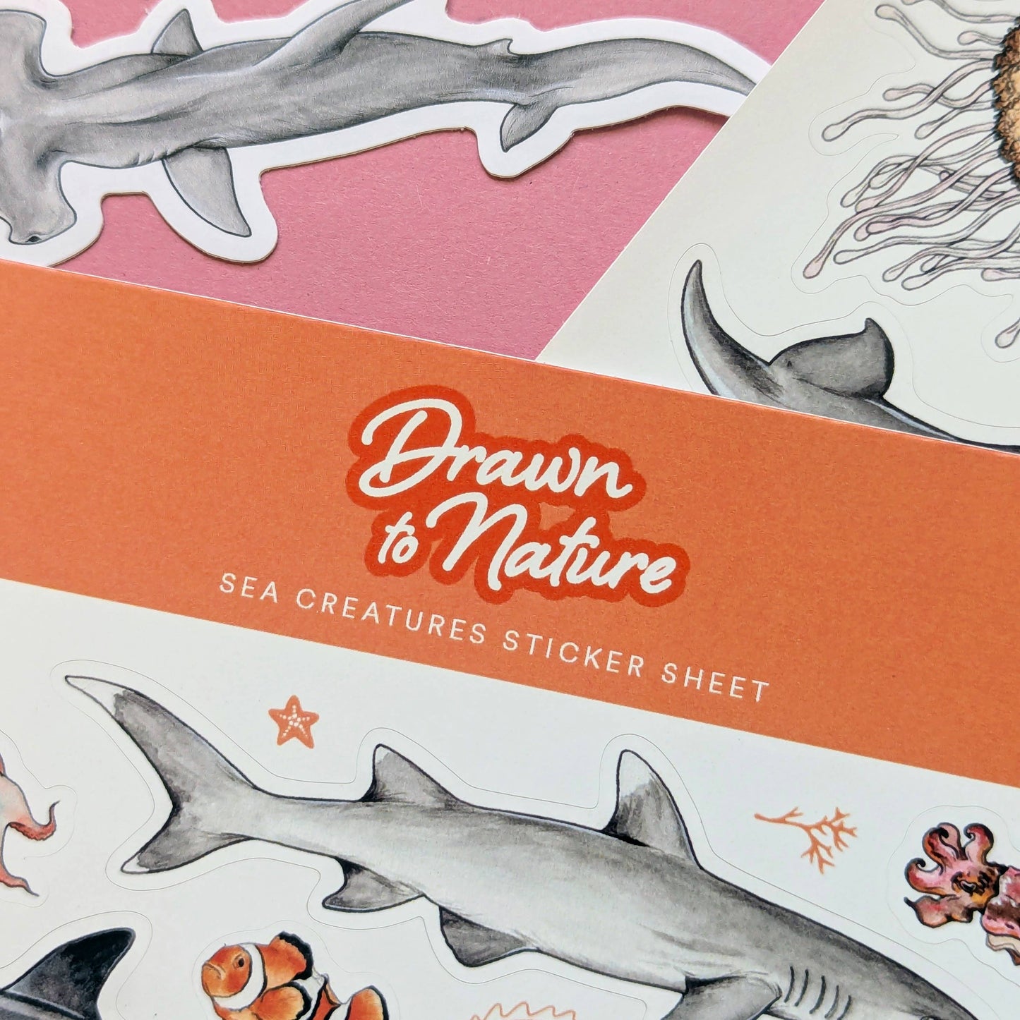 Sea Creatures - Sticker Sheet