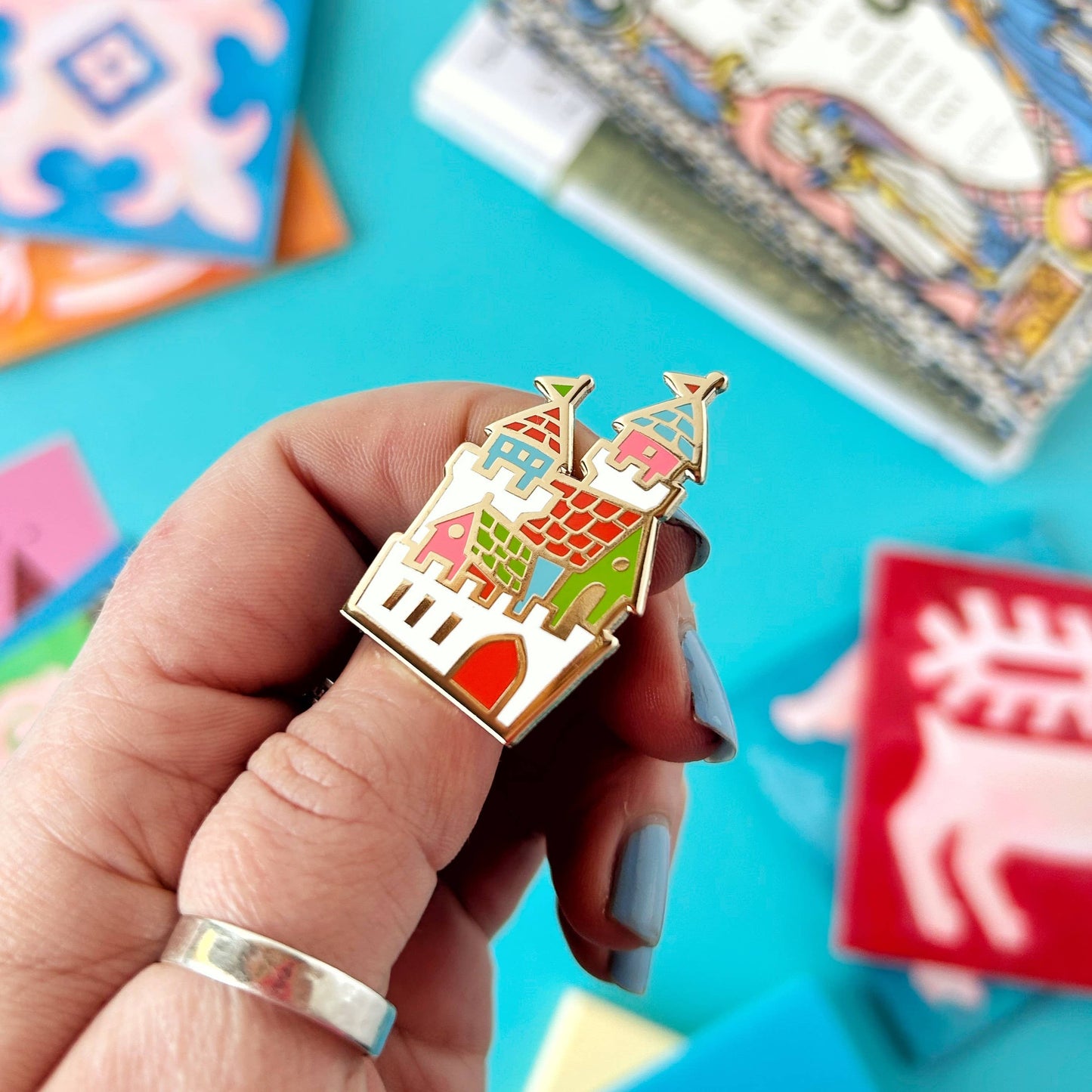 Medieval Castle - Enamel Pin