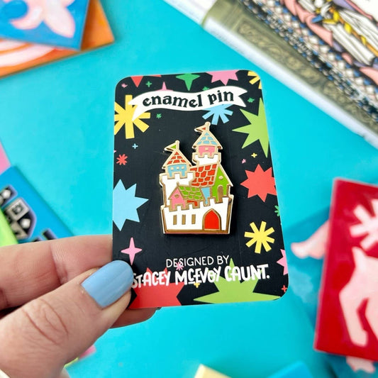 Medieval Castle - Enamel Pin