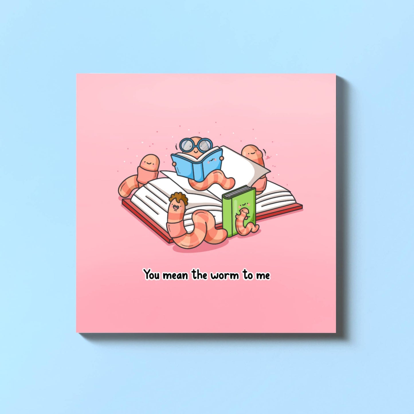Worm - Square Card
