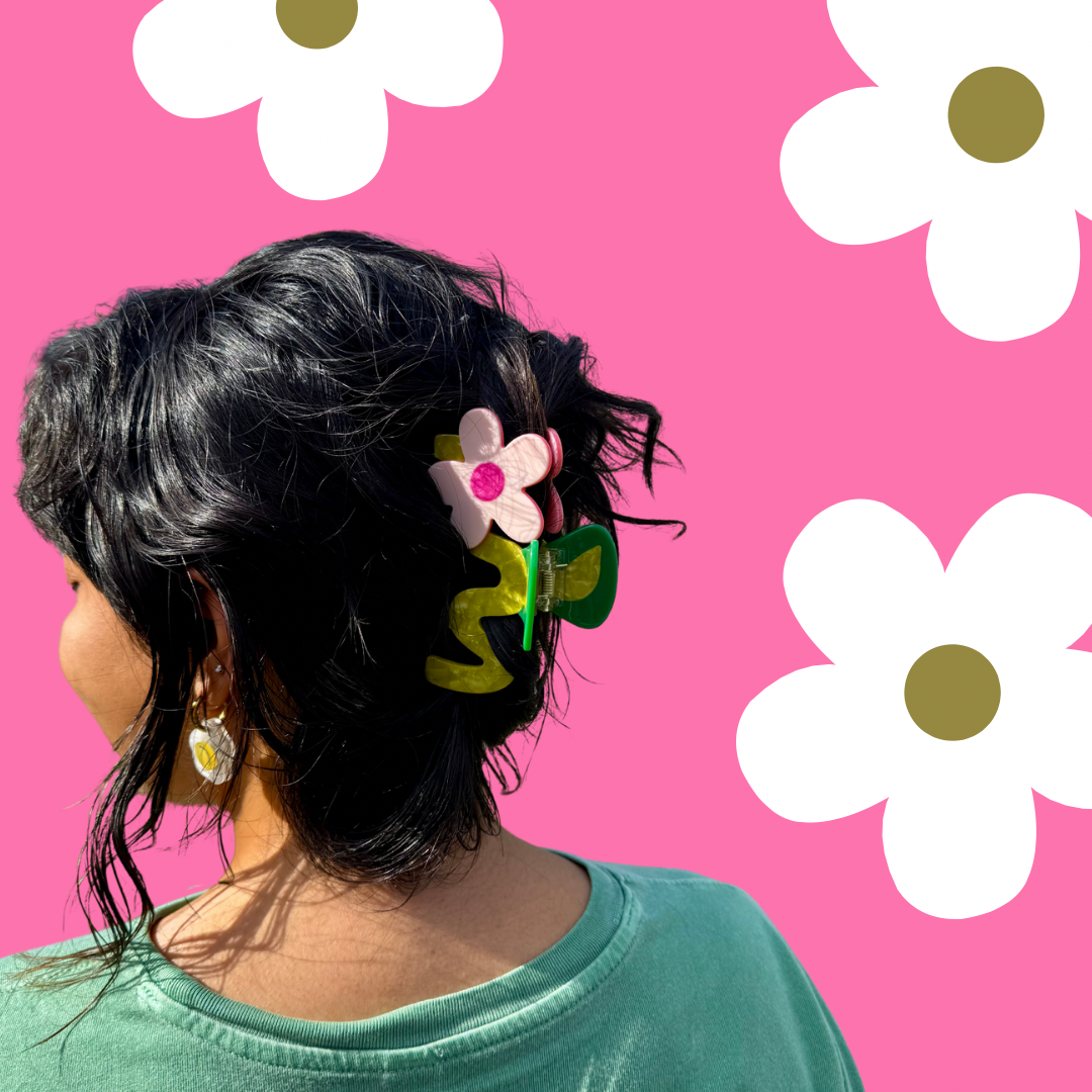 Wavy Daisy - Hair Claw