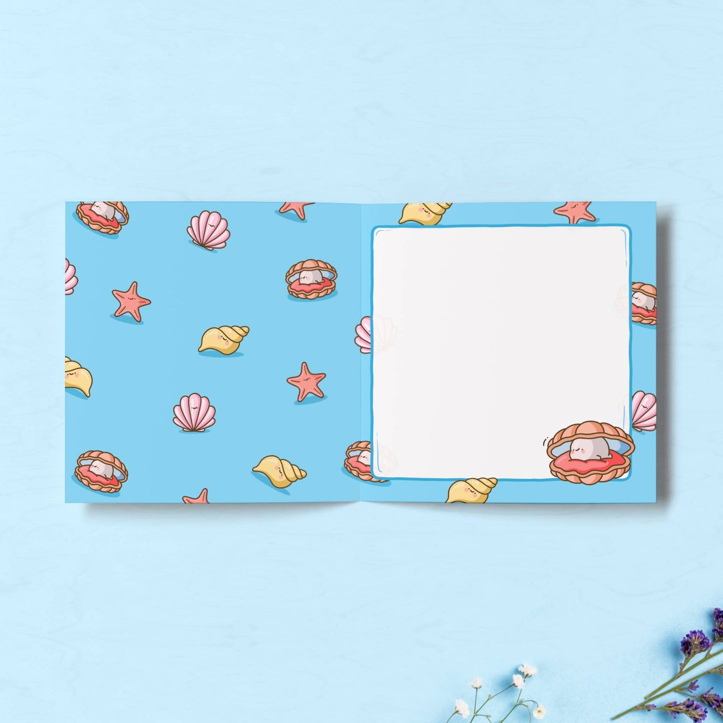 Pearl - Square Card