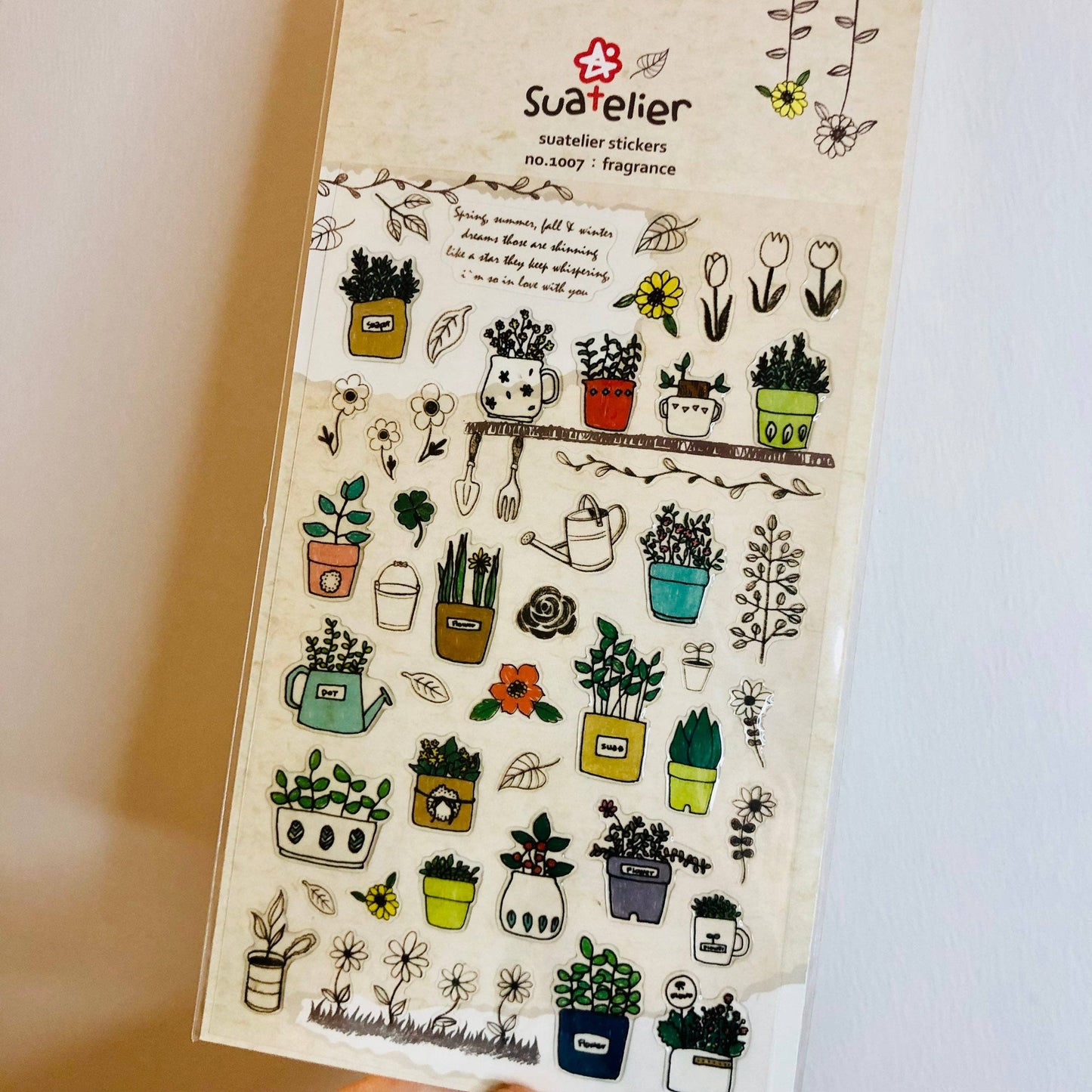 Suatelier - Fragrance - Sticker Sheet