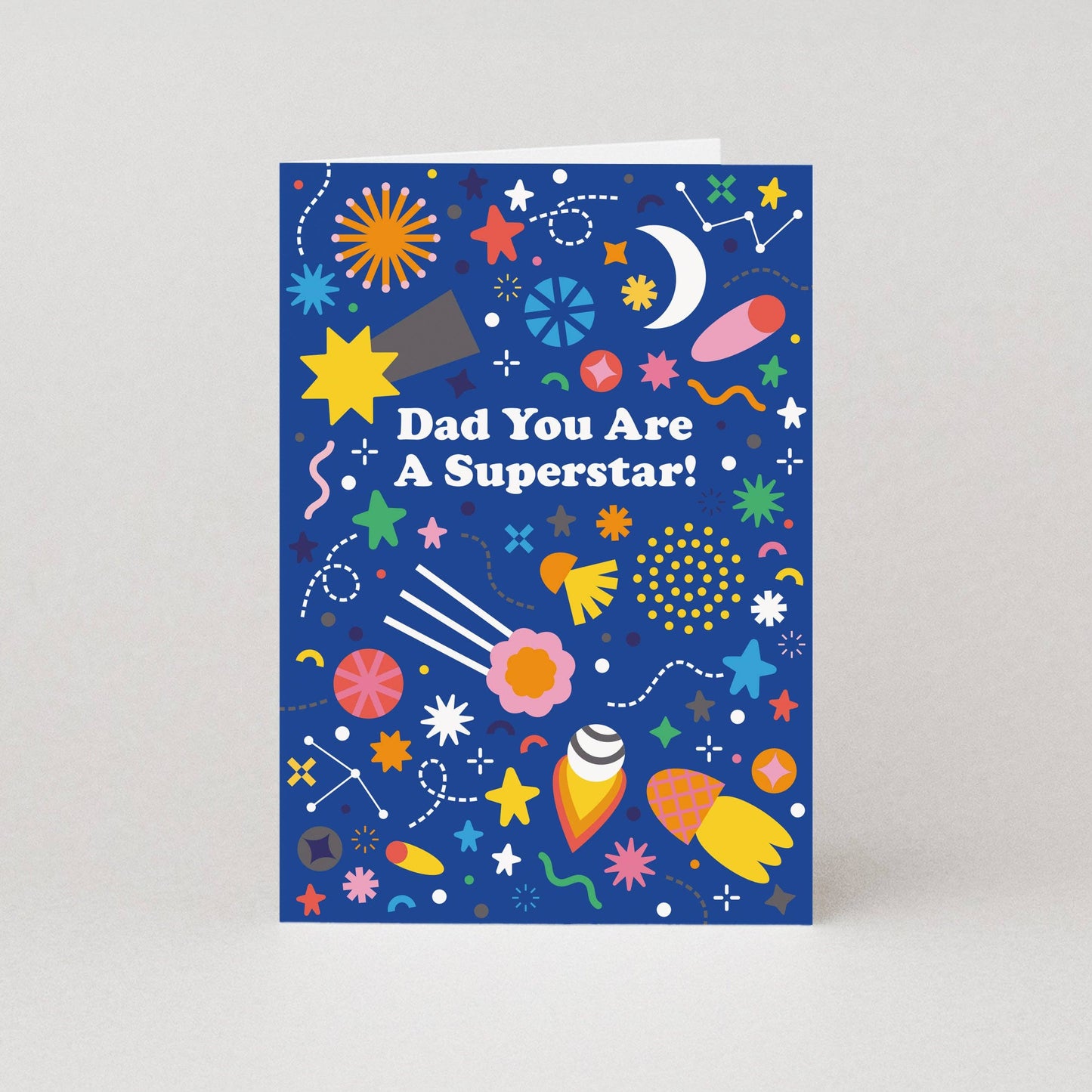 Superstar - A6 Fathers Day Card