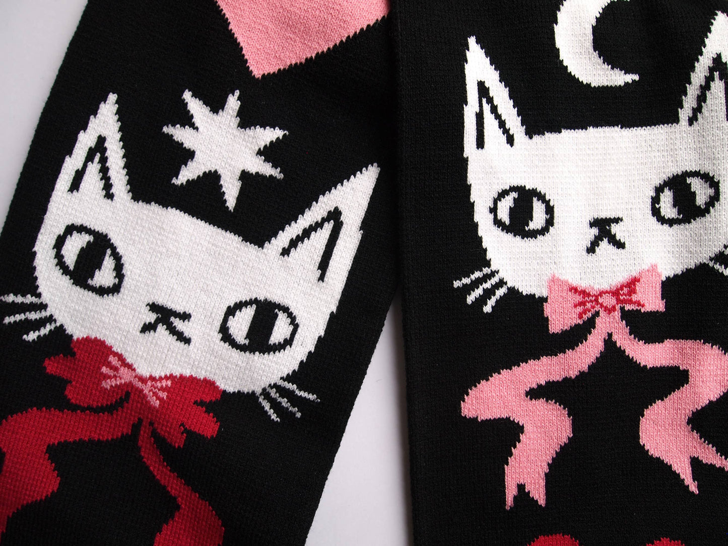 I Like Cats - Knitted Scarf