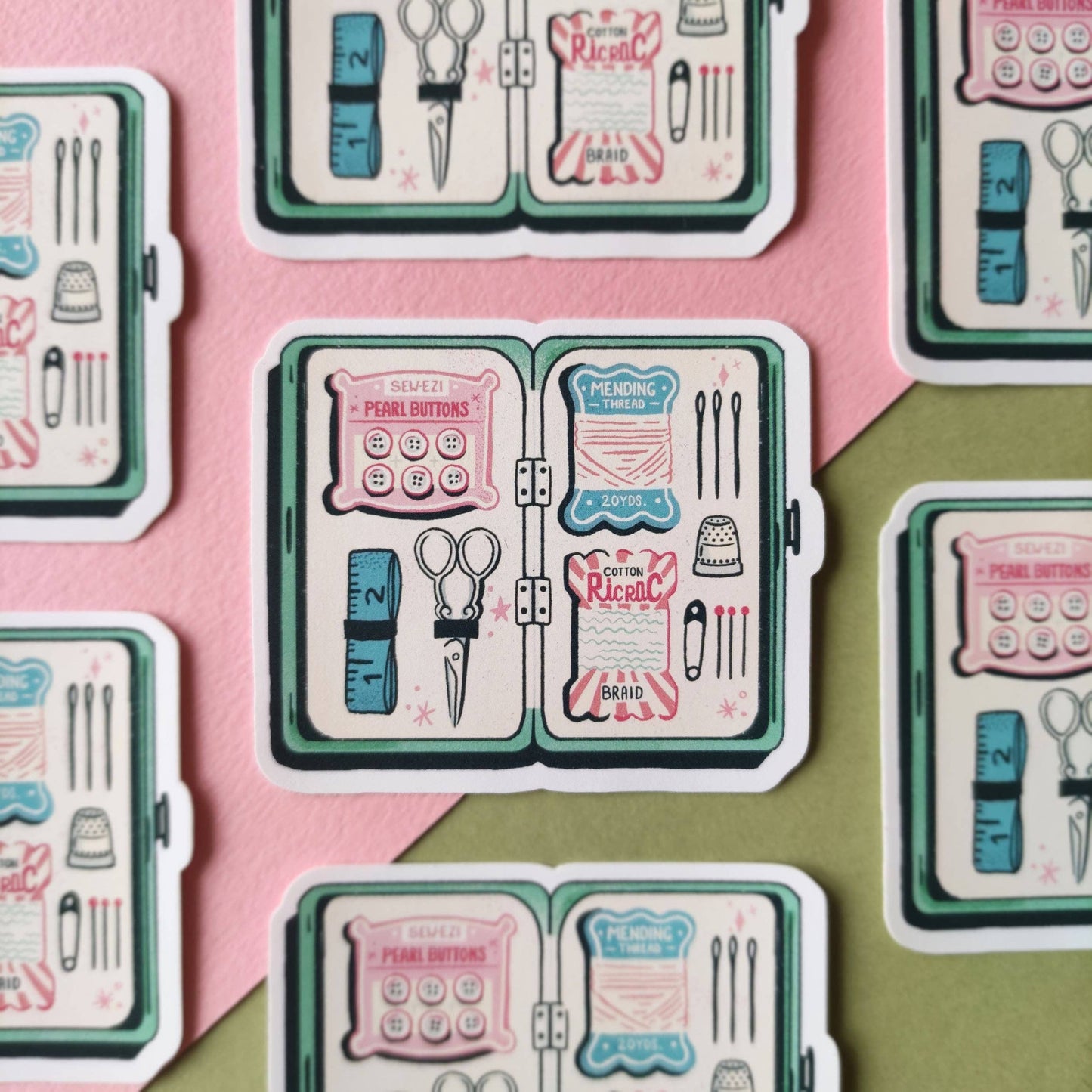 Sewing Kit - Sticker