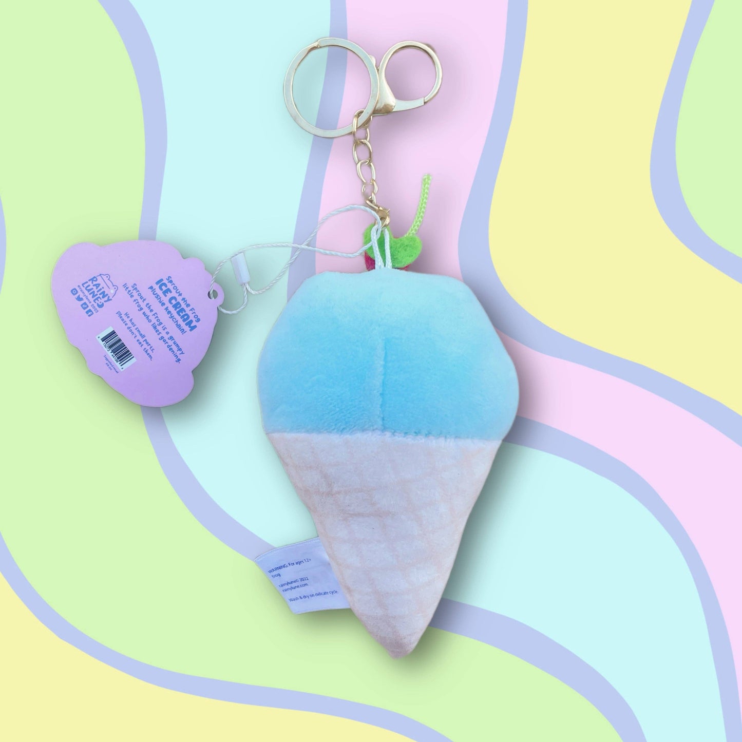 Sprout Ice Cream - Plushie Keychain