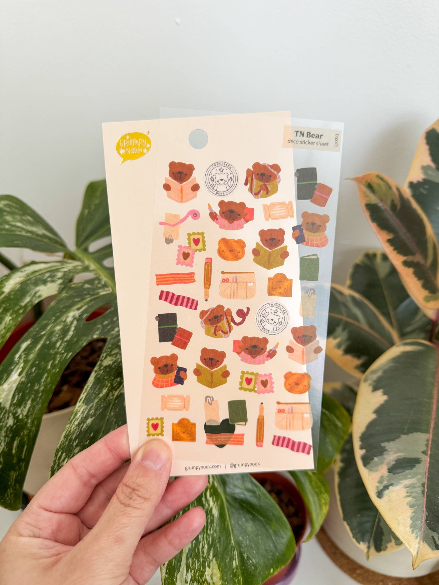 TN Bear Deco - Sticker Sheet