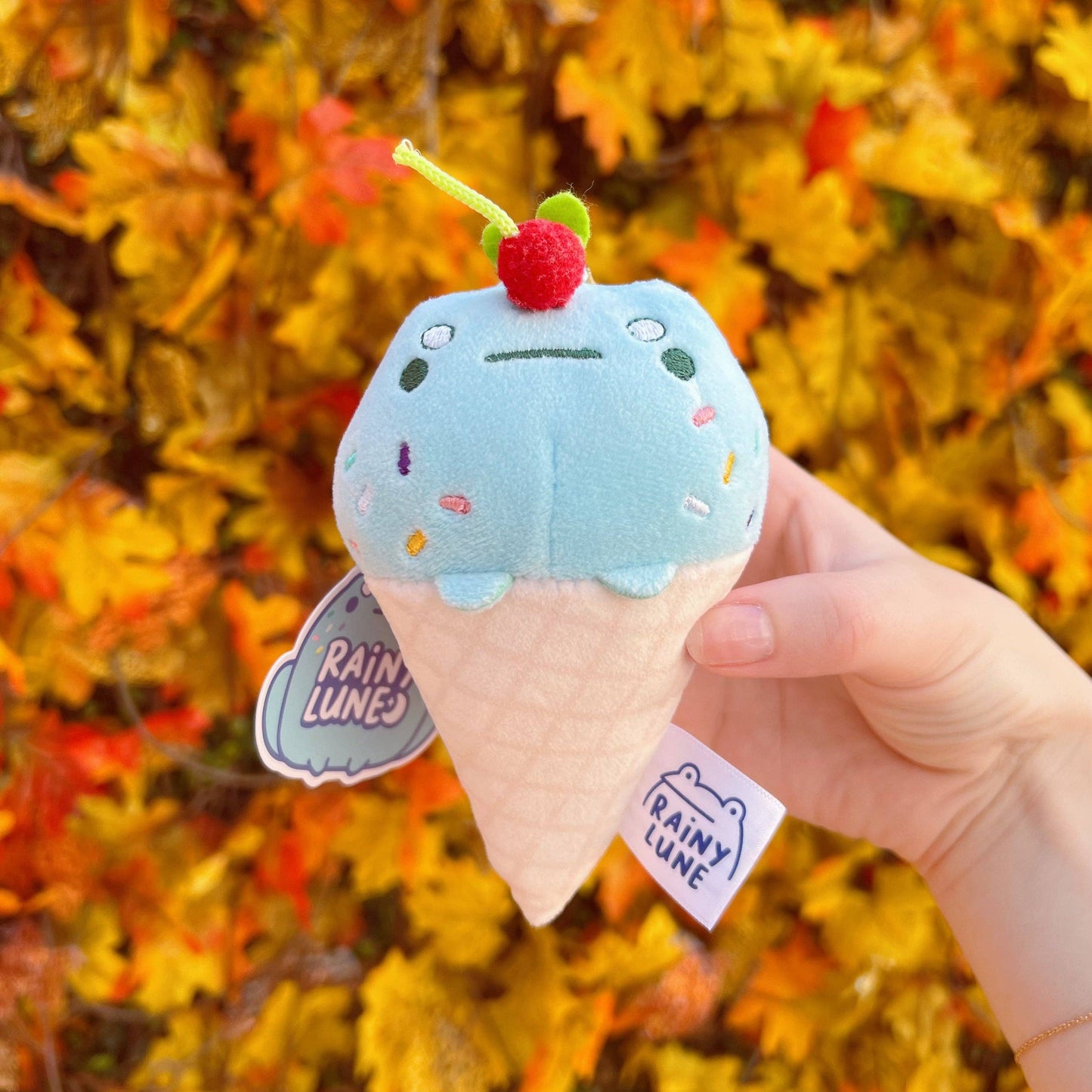 Sprout Ice Cream - Plushie Keychain
