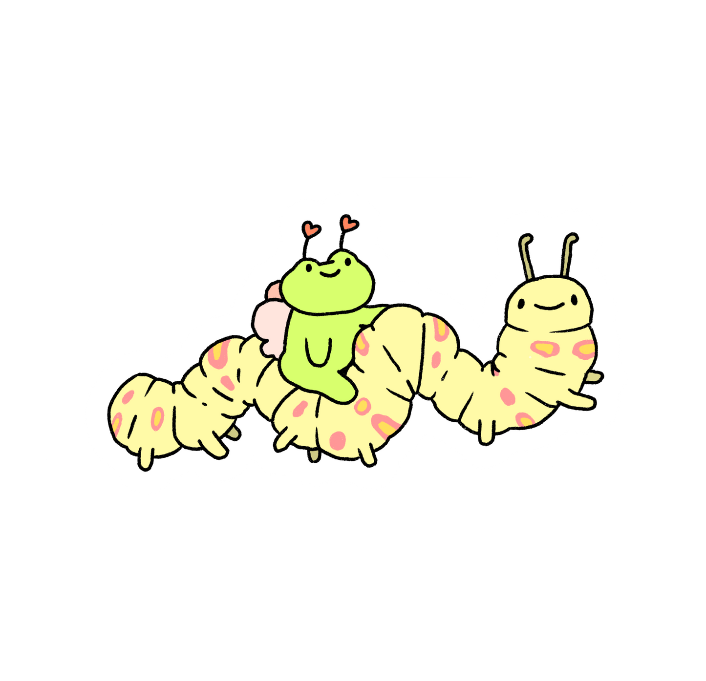 Frog and Bug - Sticker Pack