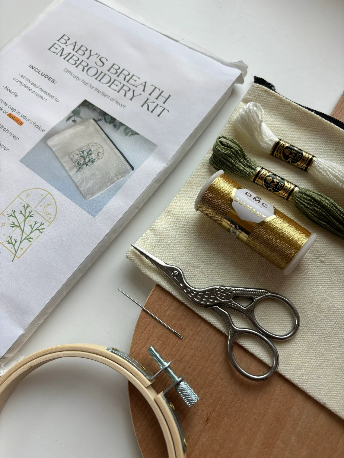 Baby's Breath - Embroidery Kit
