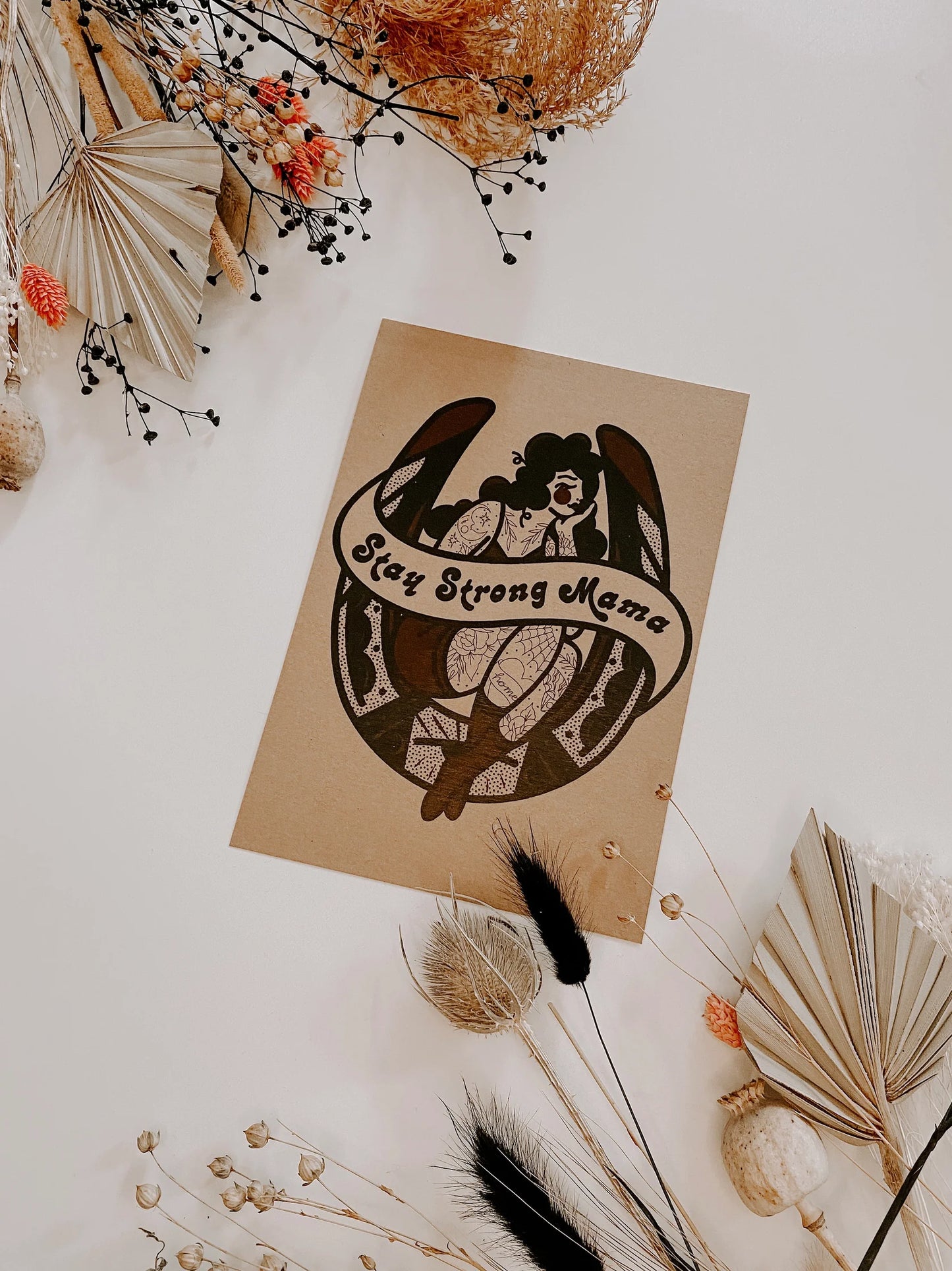 Lucky Mama - A5 Art Print