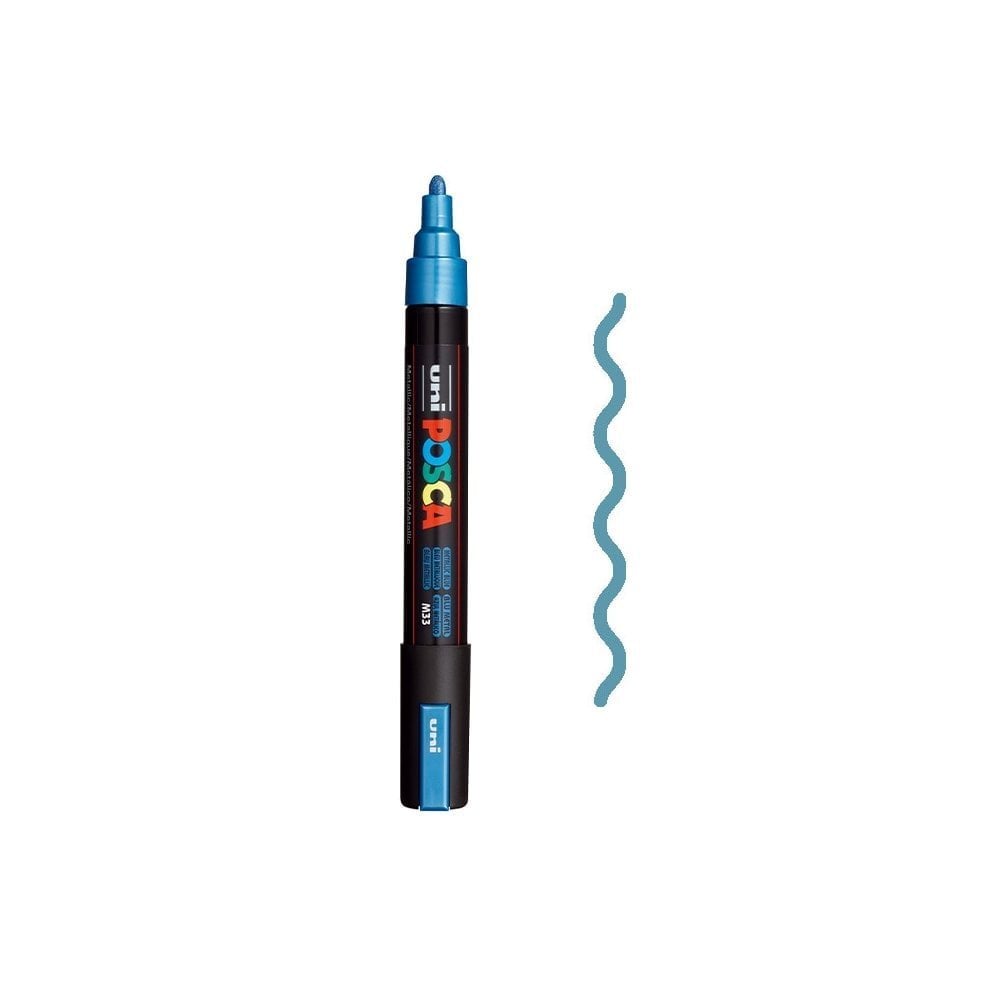 Metallic Blue - Posca Pen
