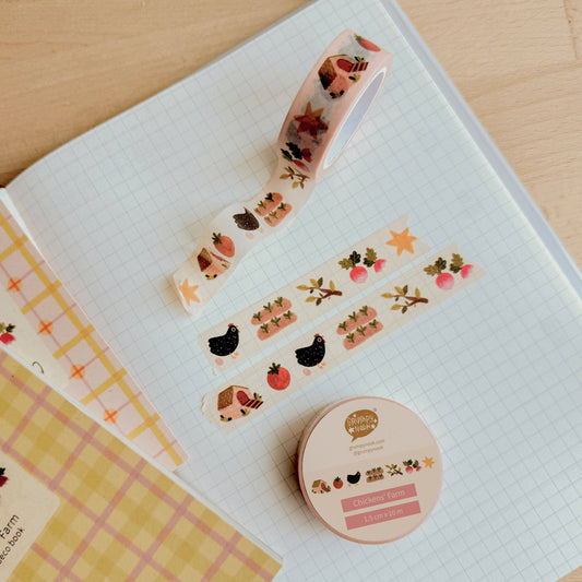 Chickens' Farm - Washi Tape