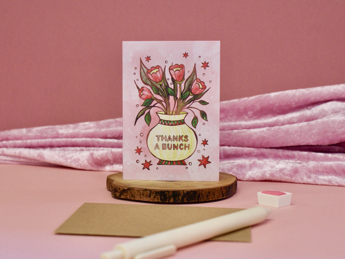 Thanks A Bunch - A7 Card
