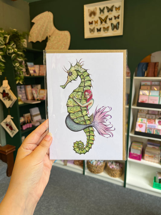 Secrets of Seagrass - A5 Card - Flutter & Fern