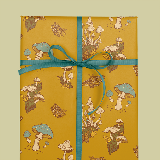 Mushrooms (Double Sided) - Wrapping Paper