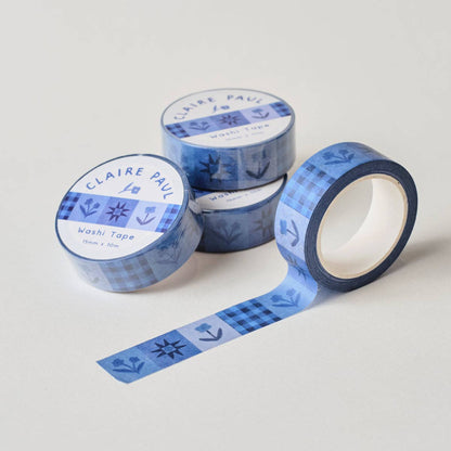 Inky Floral - Washi Tape