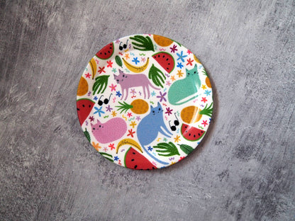 Cats and Fruits - Trinket Tray