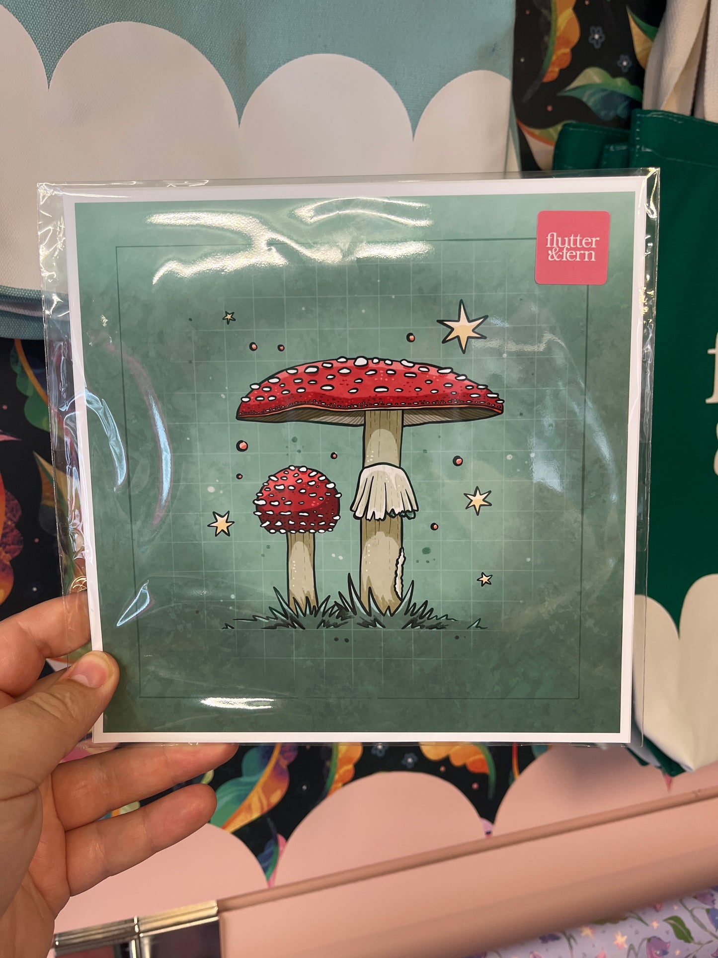 Fly Agaric - Square Art Print