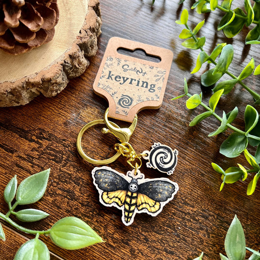 Death Moth - Keyring