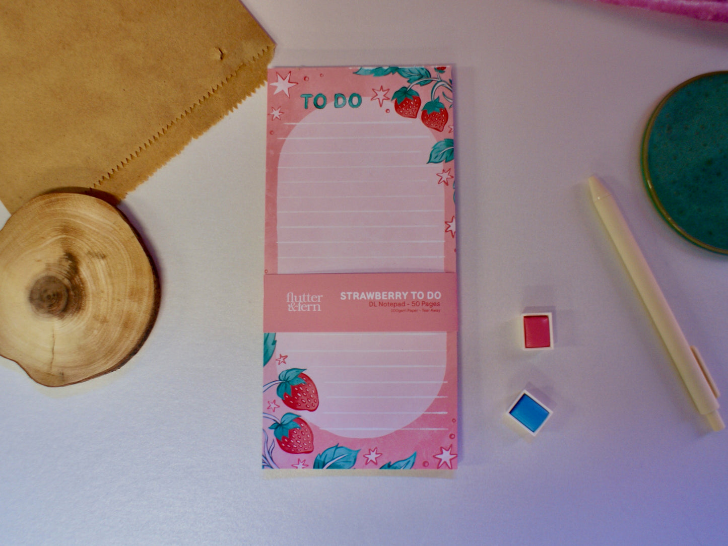 Strawberry To Do - Notepad