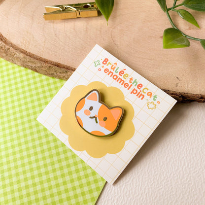 Brûlée the Cat - Enamel Pin
