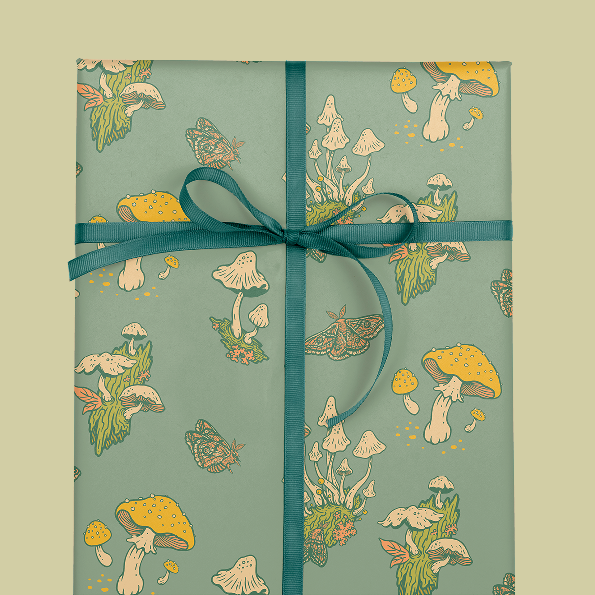 Mushrooms (Double Sided) - Wrapping Paper