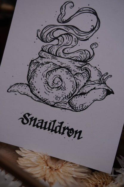 Snauldron - A7 Art Print