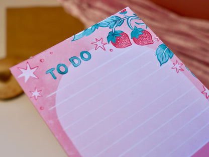 Strawberry To Do - Notepad