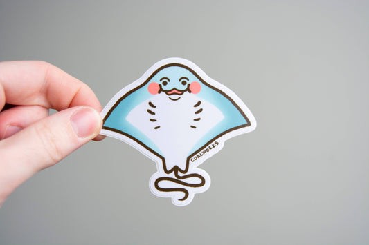 Bashful Sting Ray - Sticker